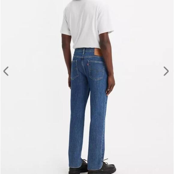 Levi’s Premium 514 Mens 34x32 Mid Wash Straight Leg Jeans Casual Classic - Picture 5 of 16